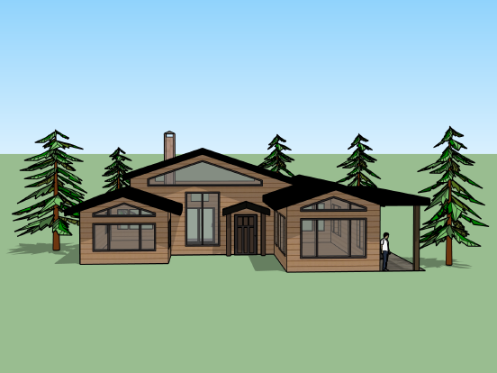 Digital work in SketchUp